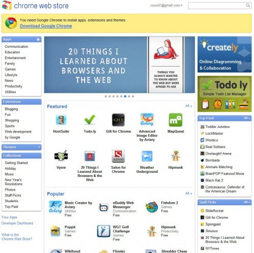 Google Chrome Web Store