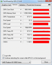 Radeon HD 6950: GPU-Z