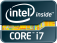 Intel Core i7 Extreme logo (2000 series)