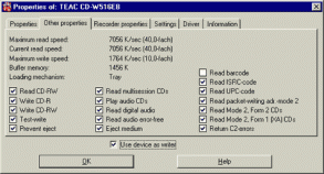 Teac CD-W 516EB Feurio - TTD1