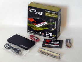 Kingston SSDNow V+100 128GB: Obsah balení