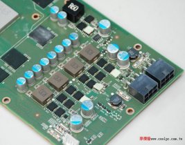 GeForce GTX 560 Ti - referenční model - napájecí obvody