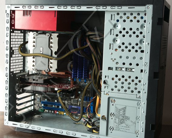 Gainward GeForce GTX 550 Ti Golden Sample: testovací PC