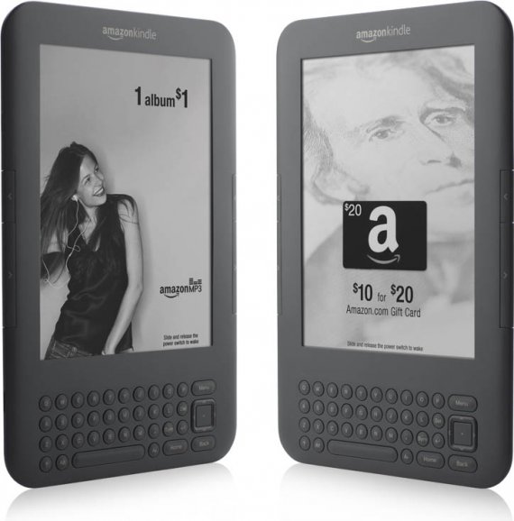 Amazon Kindle s nabídkami slev