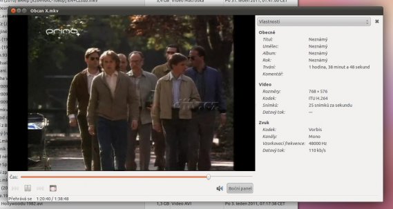Ubuntu 11.04: přehrávač videa