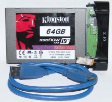 i-tec MySafe USB3 + Kingston SSDNow V+100 64GB
