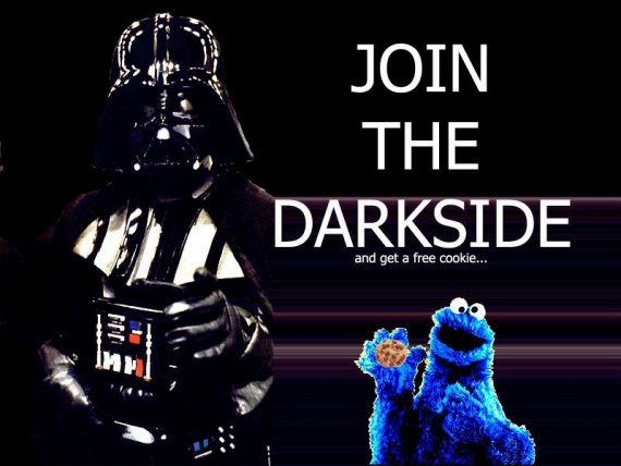 Join the darkside and get a free cookie