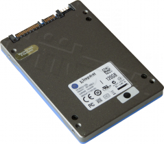 Kingston HyperX SSD 120GB - štítek