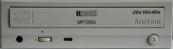Ricoh MP7200A - předek