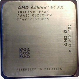 Athlon 64 FX-51 zvrchu