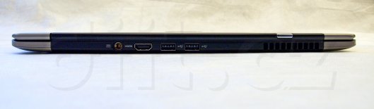 Acer Aspire S3 - zadní pohled