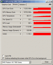 AMD Radeon HD 7970: GPU-Z, load OC