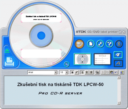 TDK LPCW-50 software