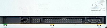 Plextor PX-116A - zadní panel