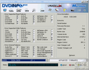 Asus SCB-2408-D - DVDInfo Pro