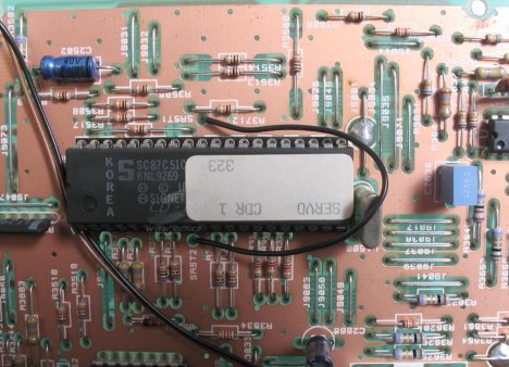 Philips CDD521-10 - servo obvod