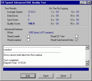 Yamaha CRW 2200 Advanced DAE speed test