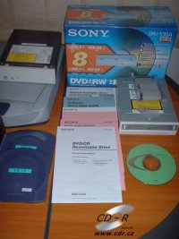 Sony DRU-530A - Co si přinesete