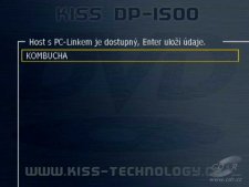 KiSS DP-1500 - Nalezení PC se softwarem PC-Link