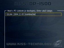 KiSS DP-1500 - Nalezení PC se softwarem EZ-Link