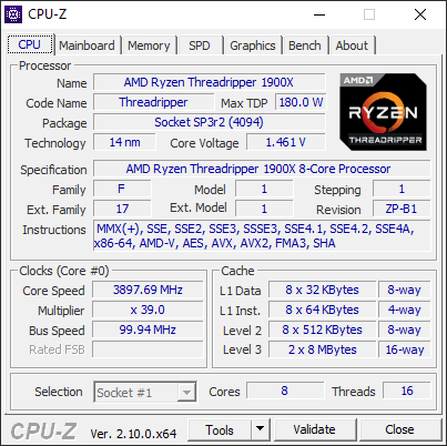 Test: AMD ThreadRippery 1900X, 1950X a 2920X v roce 2024