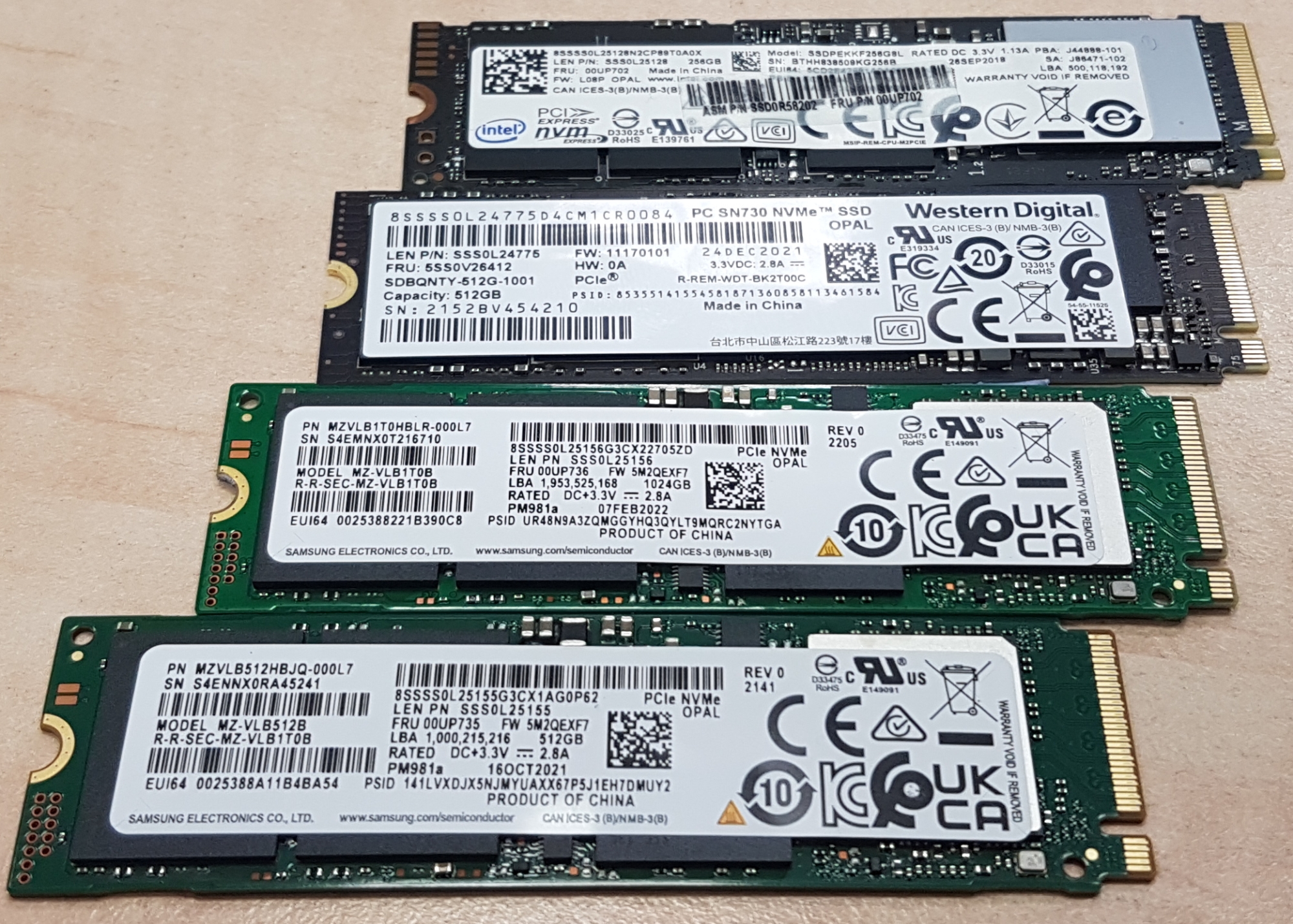 Test dalších čtyř OEM PCIe NVMe SSD, která možná máte ve svém notebooku -  Test dalších čtyř OEM PCIe NVMe SSD, která možná máte ve svém notebooku