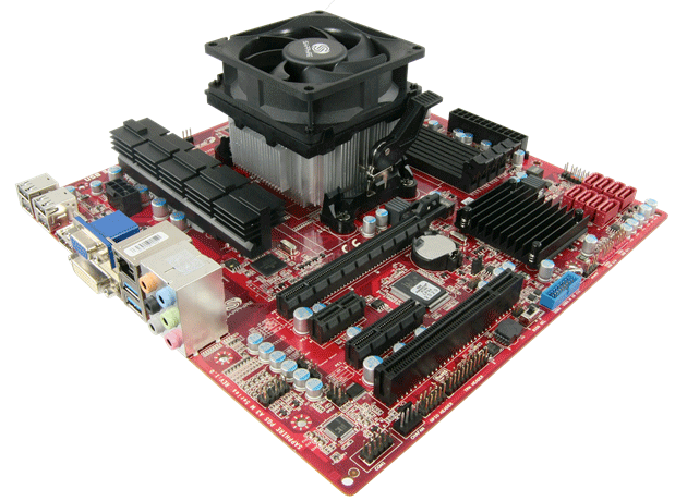 AMD APU Trinity FirePro A3xx deska 03