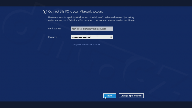 12 Windows 8.1 - pouze Microsoft account