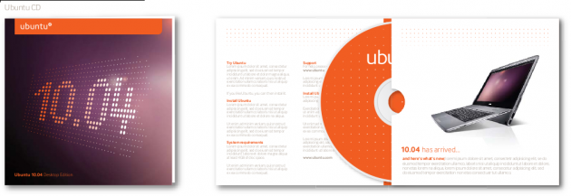 Ubuntu 10.04 - koncept CD