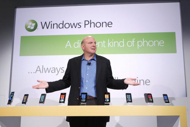 Steve Ballmer Windows Phone 7