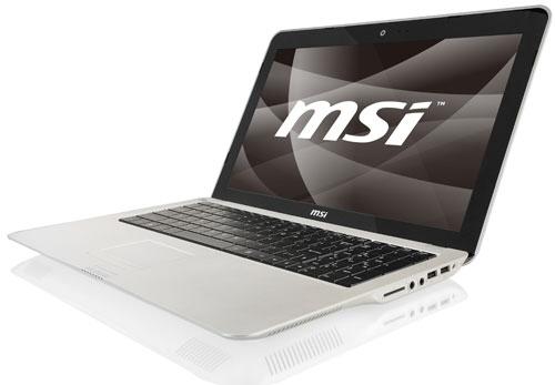 MSI ultraslim notebook X610
