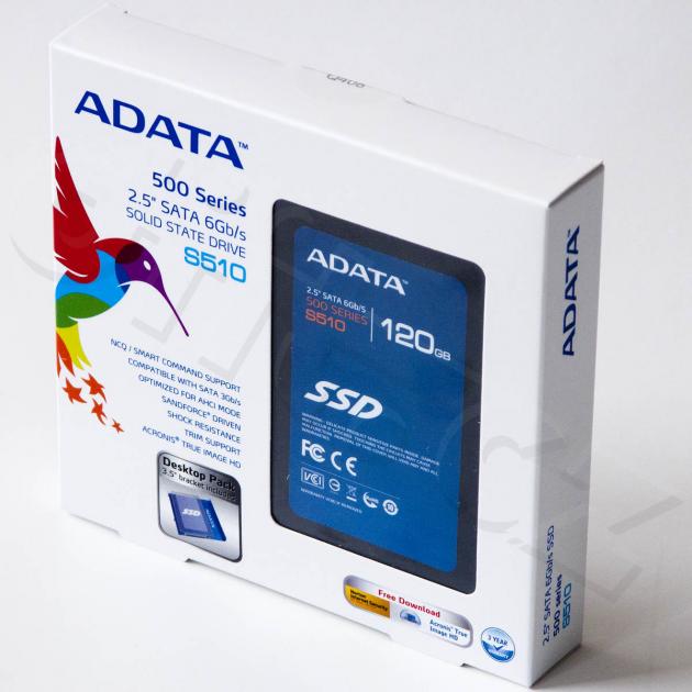 ADATA S510 120GB - krabice