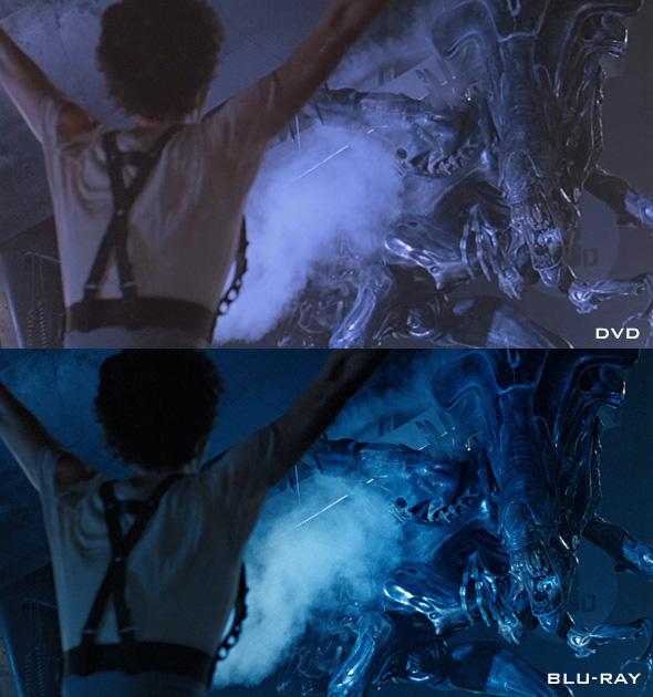 Aliens DVD vs Blu-ray - Obrázek 2