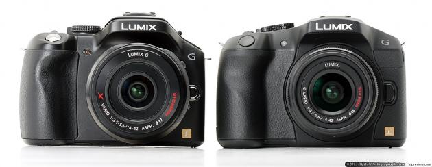 Panasonic Lumix G6 vs G5