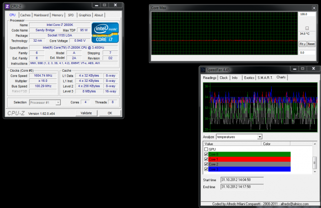 Noctua NH-L12: idle v Define R3