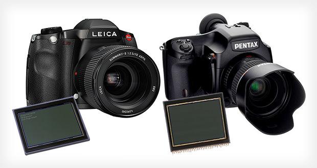 Pentax 645D a Leica S2