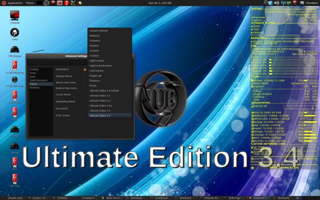 Ubuntu Ultimate Edition 3.4