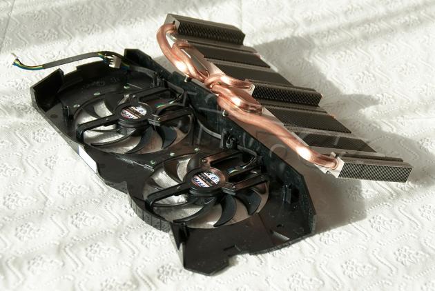 Sapphire Radeon HD 7950 OC: chladič