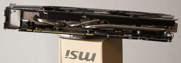 MSI R7970 Lightning, heatpipe