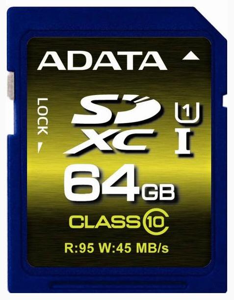 ADATA Premier Pro SDXC UHS-I U1