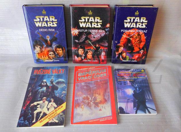 Star Wars knihy Hvězdné války