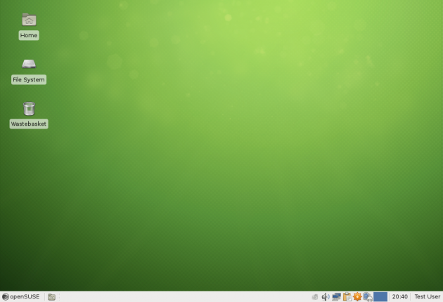 openSUSE 12.2 - Xfce