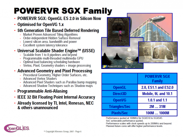 PowerVR SGX - DX10.1 prezentace
