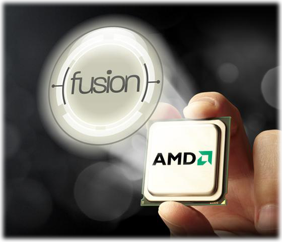 AMD Fusion APU a logo