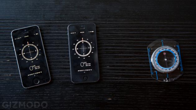 Gizmodo on iPhone 5S compass 02
