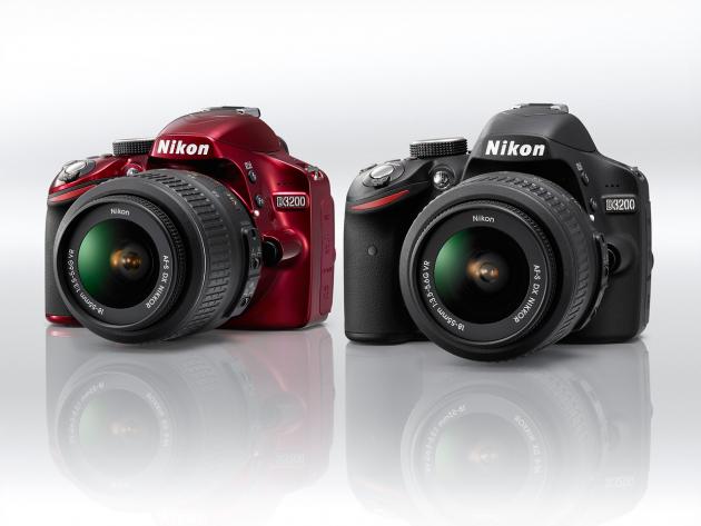 Nikon D3200 barvy