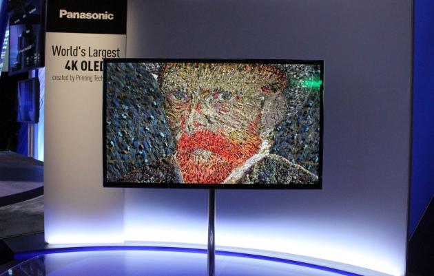 Panasonic 4k OLED CES 2013