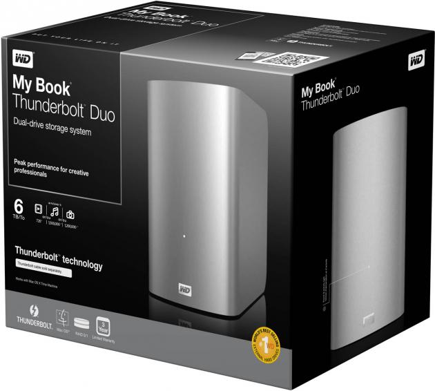 WD MyBook Thunderbolt Duo 6TB (box)
