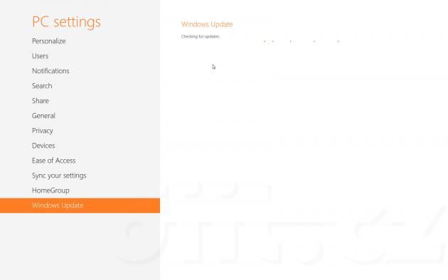 Windows 8 Consumer Preview - PC settings - Windows Update