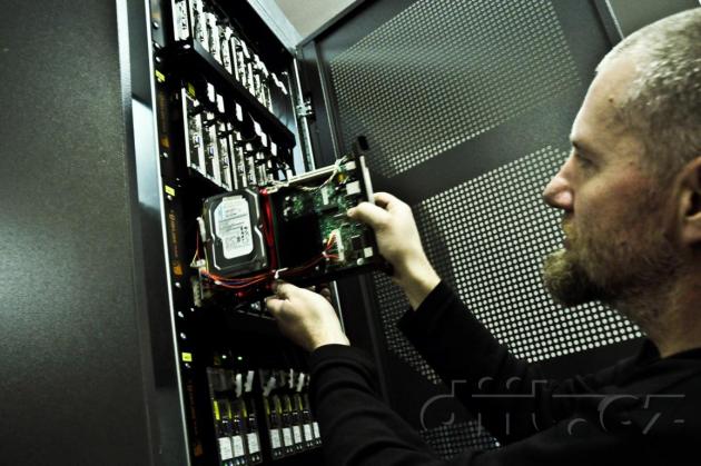 Zelené servery v datacentru na Šumavě jsou energeticky úspornější a levnější. 